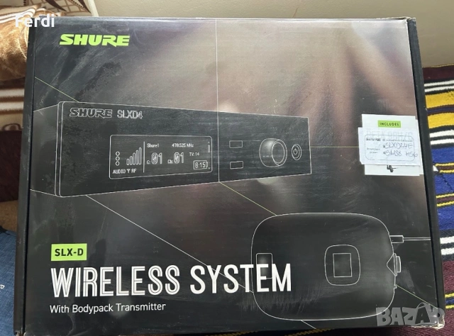 Shure SLXD24  SM58, снимка 5 - Микрофони - 53090065