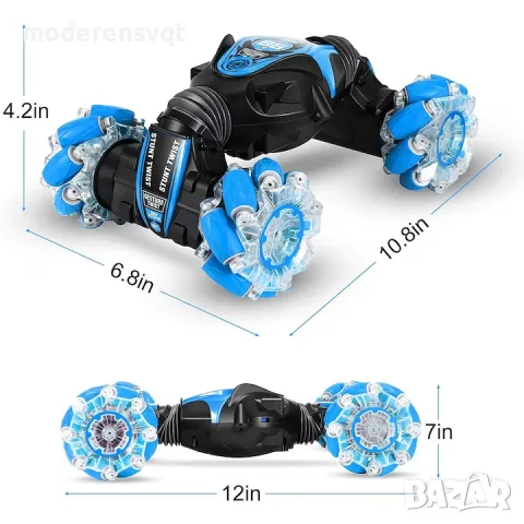 Кола с дистанционно управление с жестове, снимка 5 - Коли, камиони, мотори, писти - 47942924