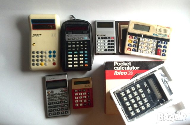 Стари елки калкулатори -не работят, снимка 3 - Колекции - 44292015