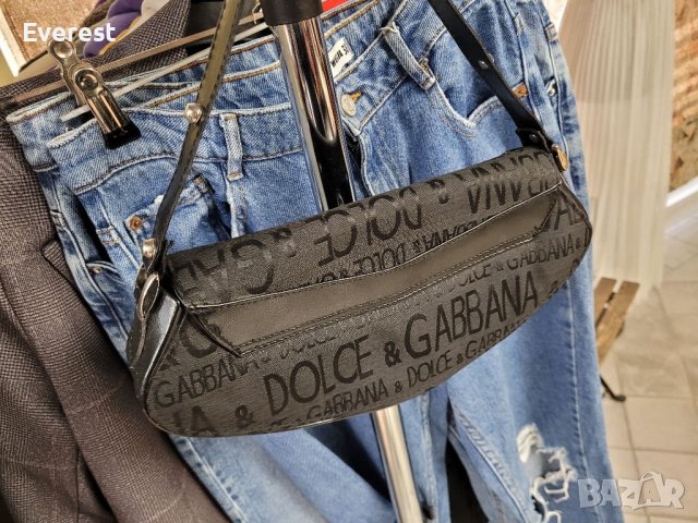 Мини чанта Dolce & Gabbana, черна, снимка 4 - Чанти - 36948164