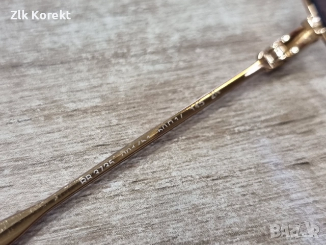 Слънчеви очила Rayban Gold, снимка 9 - Слънчеви и диоптрични очила - 54217855