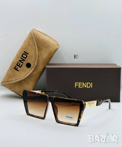 очила с черен обикновен калъф fendi chanel, снимка 13 - Слънчеви и диоптрични очила - 51458267