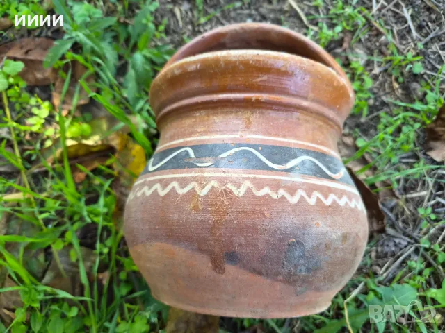 Старо гърне ръкатка, снимка 2 - Антикварни и старинни предмети - 56295845