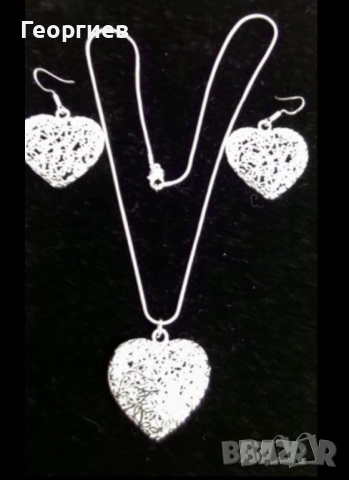 Модна посребрена бижутерия,гривни,колие,висулка., снимка 2 - Гривни - 31016035