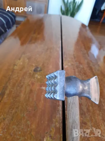 Старо чукче за месо,чук,сатър #15, снимка 4 - Други ценни предмети - 49103249