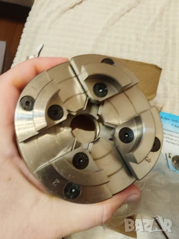 4-челюстен универсален (самоцентриращ) патронник за струг, снимка 6 - Стругове - 54128681