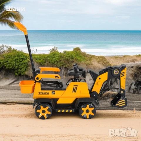 Акумулаторен детски багер Moni - Bumblebee