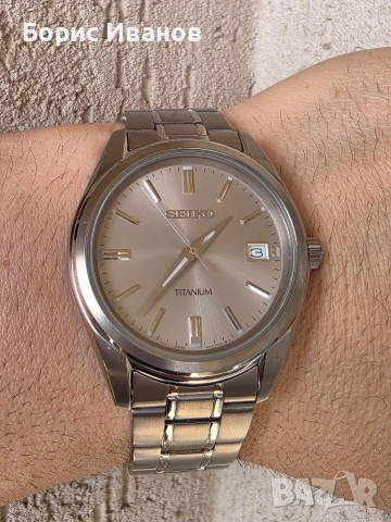 SEIKO SUR369P1 Titanium, снимка 3 - Мъжки - 54079998