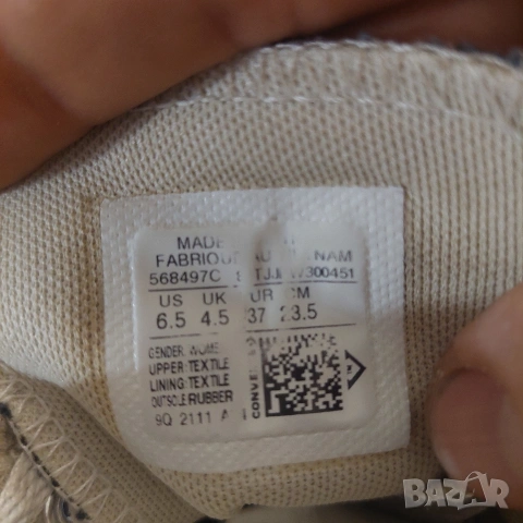 кецове /маратонки  Converse Chuck Taylor All Star Move Platform High Top номер 37 , снимка 10 - Кецове - 53891959