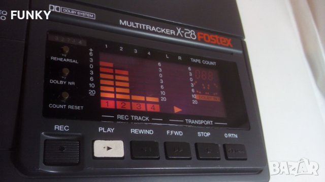 Fostex X28 multitrack recorder, снимка 8 - Декове - 39771336