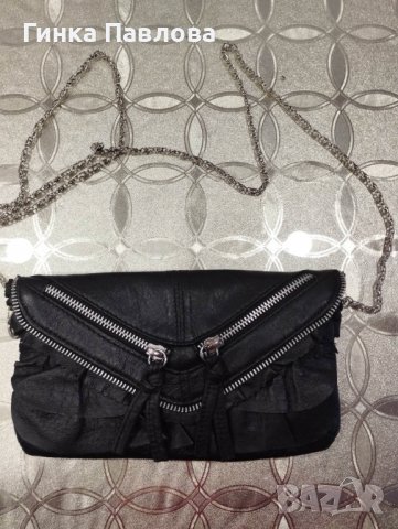 nOva-дамска чанта естествена кожа