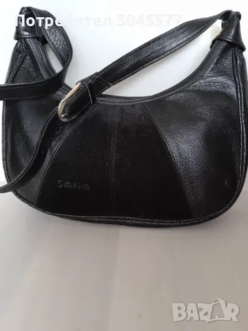 Чанта SANA от истинска кожа , снимка 2 - Чанти - 48661769