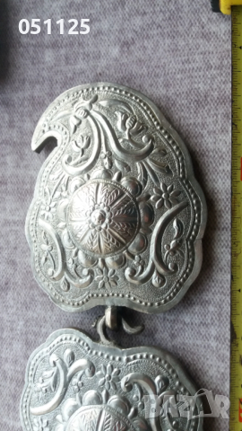 възрожденски сребърни пафти , снимка 3 - Антикварни и старинни предмети - 52923827