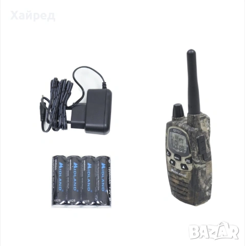 Радиостанция Midland G7 PRO PMR/LPD Single Mimetic, Портативна, снимка 3 - Екипировка - 54313517