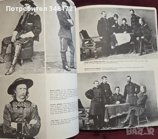The Custer Album. A Pictorial Biography of General George A. Custer, снимка 6 - Биографии, мемоари и спомени - 55822564