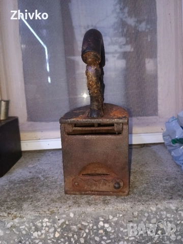 Стара ютия , снимка 3 - Антикварни и старинни предмети - 52503118