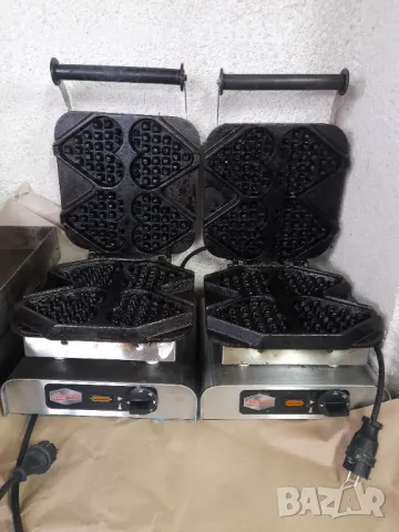 Професионален немски гофретник на сърца, снимка 8 - Обзавеждане за заведение - 48178043