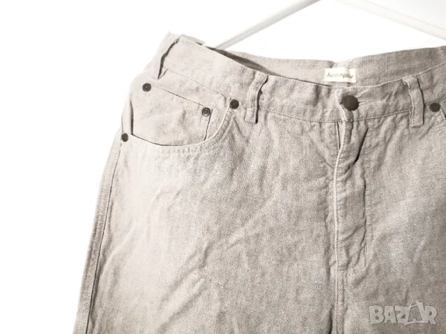 🏕️ СЕЗОННА ОФЕРТА 🧭 HESSNATUR / елегантен ленен панталон, снимка 4 - Панталони - 47932701