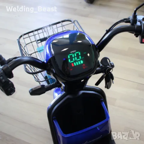 Електрическо колело-мотопед MaxMotors EBZ 14 500W/48V/12Ah, снимка 9 - Мотоциклети и мототехника - 50016859