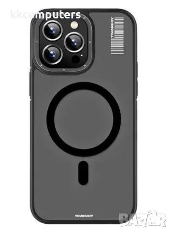 Калъф Wlons Skin Friendly с MagSafe / Черен / за iPhone 15 Plus 6.7 Баркод : 3128017