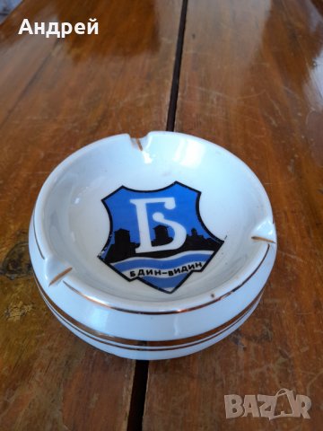 Стар порцеланов пепелник Бдин Видин, снимка 2 - Други ценни предмети - 37309921