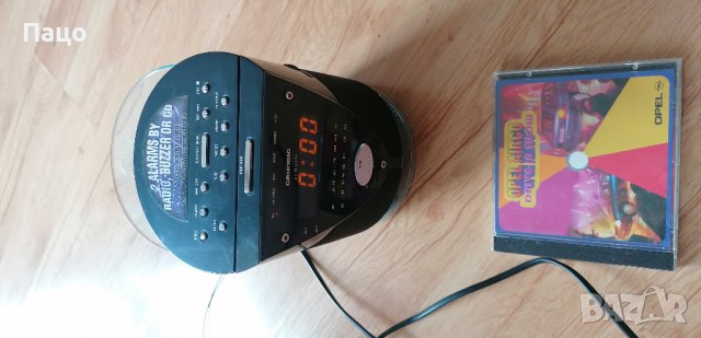 GRUNDIG KCD 9000/CD Плеър/Радио /Часовник с Аларми, снимка 1 - Аудиосистеми - 39808007