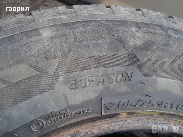 4бр.гуми 205/75/16 за бус, снимка 8 - Гуми и джанти - 49276316