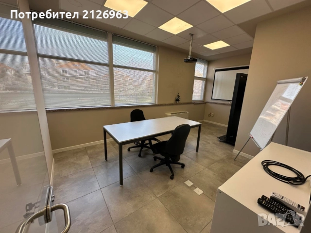 Дава под наем обзаведен и оборудван офис с площ 107 кв.м на ул. Белоток 3, София