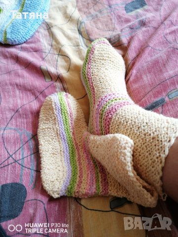 Ръчно плетени чорапи , снимка 10 - Други - 38096511