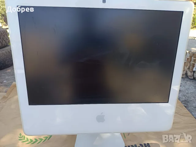 Ретро Apple iMac 24" (A1207, Late 2006) – Бял корпус / За части или реставрация 