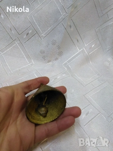 БРОНЗОВА КАМБНА И ЗВЪНЧЕТА , снимка 6 - Антикварни и старинни предмети - 53122209