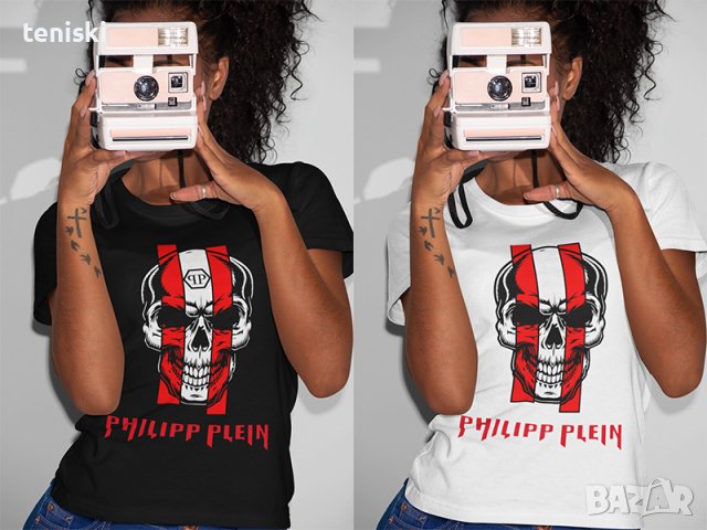 Тениски Philipp Plein принт Модели и размери, снимка 4 - Тениски - 37126205