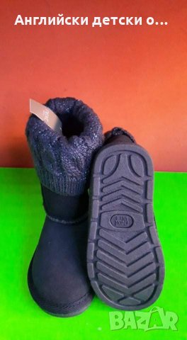 Английски детски ботуши естествена кожа-велур-NEXT , снимка 7 - Детски боти и ботуши - 30530186