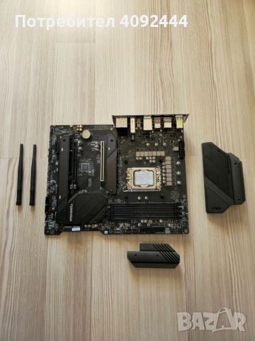 Процесор Intel Core i5-12600KF с  платка MSI MAG B660 TOMAHAWK DDR4