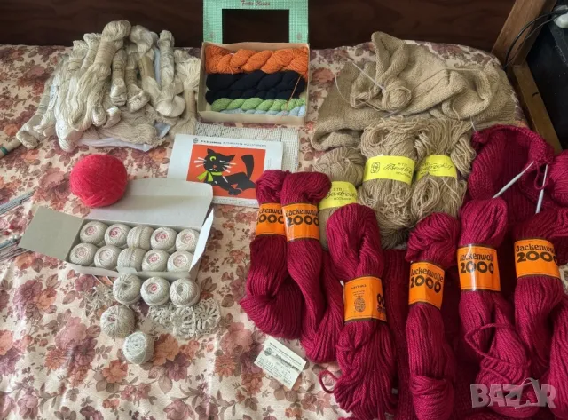 Много шивашки материали + подарък, снимка 6 - Други - 50104202