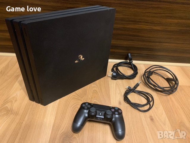 PlayStation 4 pro + 32 игри GTA 5 Fortnite PS4 pro, снимка 2 - PlayStation конзоли - 36579361