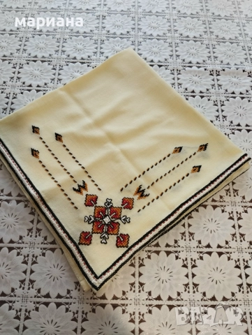 ръчно -бродирани карета на панама размер-75/75