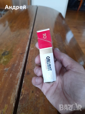 Кутия от цигари Gallant, снимка 3 - Колекции - 52940038