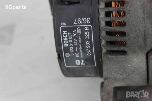 Алтернатор / генератор за Skoda Octavia 1.6i 75 к.с. (1996-2000) 0123310037, снимка 3 - Части - 51766166