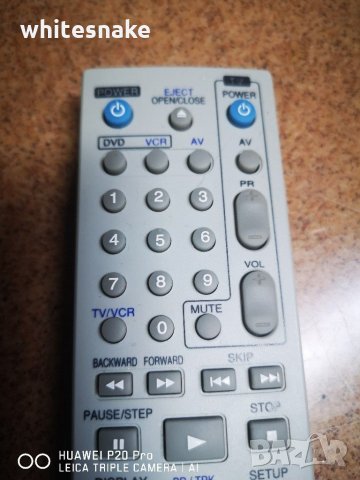 LG 6711R1P072A Original Remote Control for COMBO DVD/VHS Recorder , снимка 2 - Дистанционни - 31388294