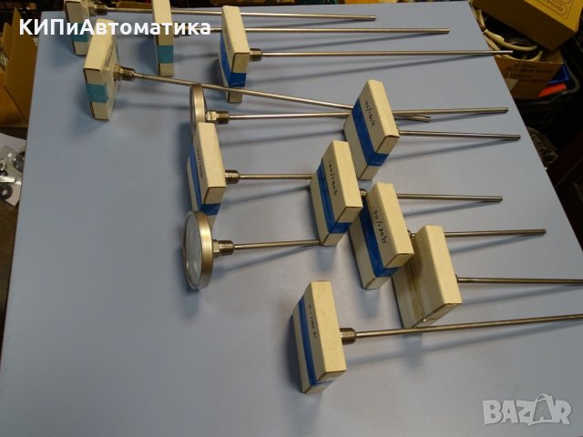 индустриален термометър Wika thermometer ф100mm, -20/+400°C, L-30-480mm, снимка 4 - Резервни части за машини - 35490796