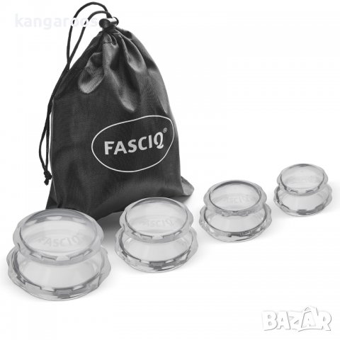 Комплект силиконови вендузи FASCIQ против целулит