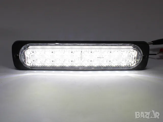 LED габарит 24 LED 12-24V с бяла светлина, снимка 2 - Аксесоари и консумативи - 55868824