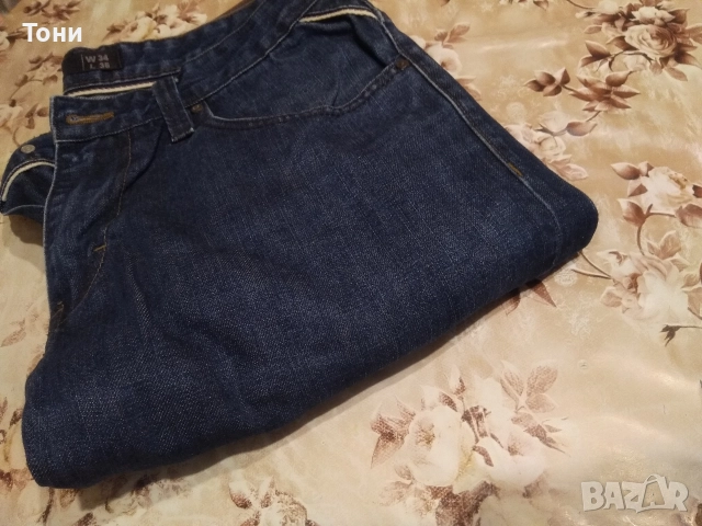 RESERVED Оригинал Нови Мъжки Дънки L, снимка 4 - Дънки - 52543135