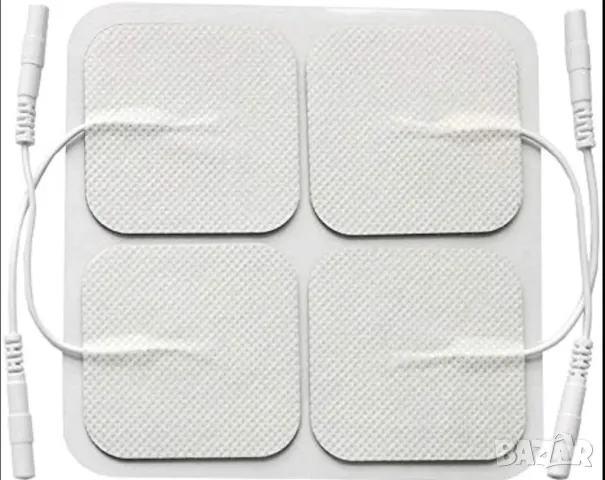 2 варианта Гел лепенки Пластири Електроди за електростимулатор EMS - TENS - MASSAGE, снимка 4 - Масажори - 48010475