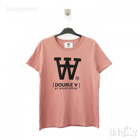 Wood Wood Double A дамска тениска - размер M, снимка 1 - Тениски - 37849715