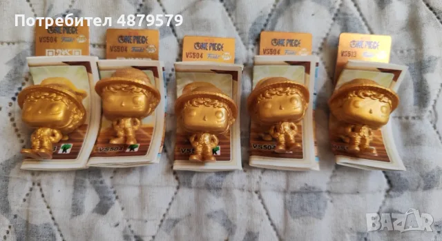 Golden Luffy - funko pop kinder joy one piece продавам/разменям