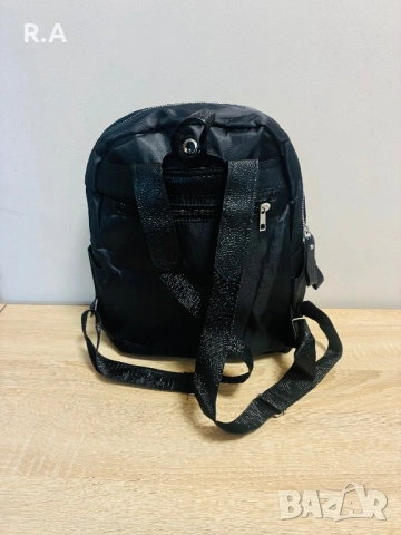 Черна текстилна раница, снимка 2 - Раници - 54093443