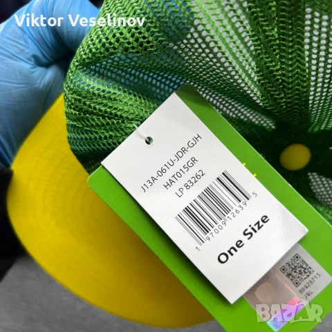 John Deere Trucker Cap One Size Шапка с Козирка Зелена, снимка 7 - Шапки - 54290870