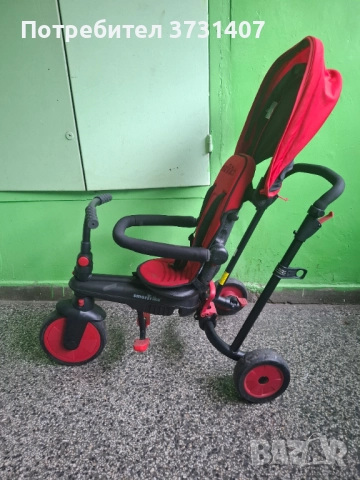 Сгъваема триколка smarTrike, снимка 5 - Детски велосипеди, триколки и коли - 52789592